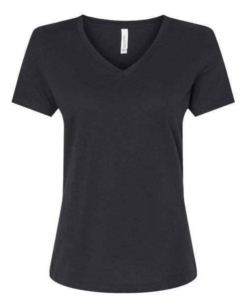 Solid Black Blend - BELLA + CANVAS 6405CVC - Size: L