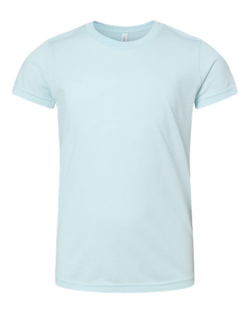 Ice Blue Triblend - BELLA + CANVAS 3413Y - Size: L