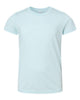 Ice Blue Triblend - BELLA + CANVAS 3413Y - Size: L
