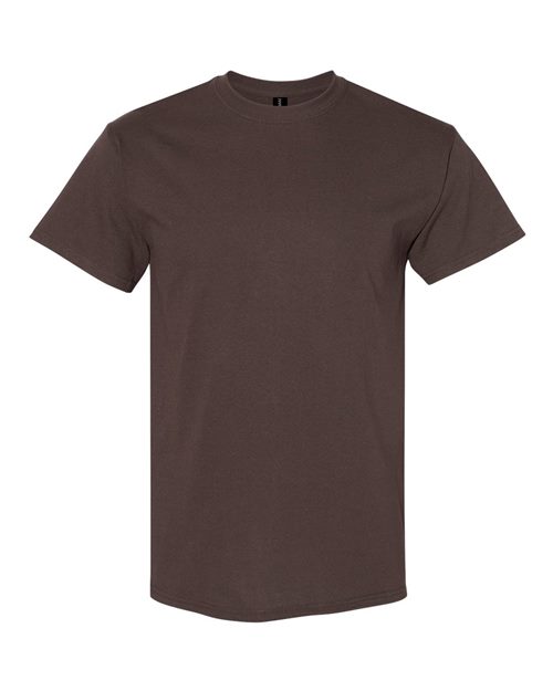 Dark Chocolate - Gildan - Gildan 5000 - Size: 2XL