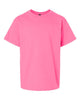 Safety Pink - Gildan - Gildan 2000B - Size: L