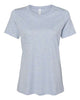 Heather Prism Blue - BELLA + CANVAS 6400CVC - Size: 2XL
