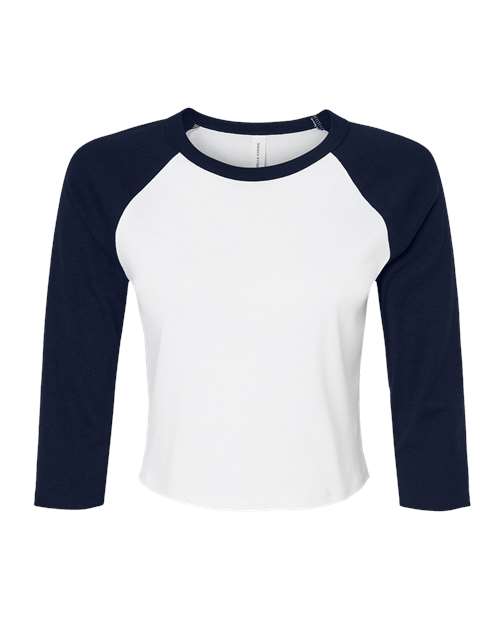 White/ Navy - BELLA + CANVAS 1200 - Size: 2XL