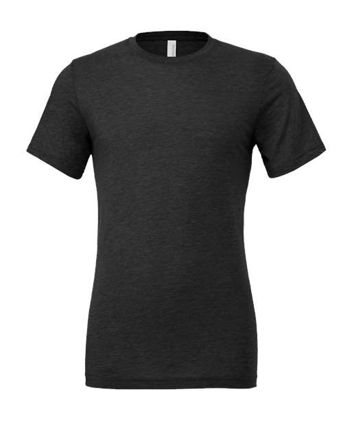 Solid Dark Grey Triblend - BELLA + CANVAS 3413 - Size: L