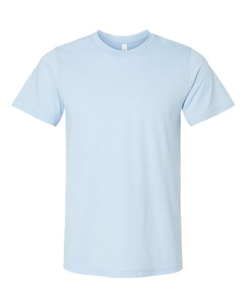 Heather Baby Blue - BELLA + CANVAS 3001CVC - Size: 2XL
