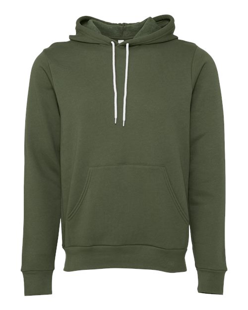 Military Green - BELLA + CANVAS 3719 - Size: 2XL