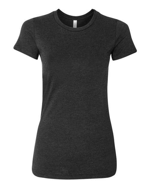 Black Heather - BELLA + CANVAS 6004 - Size: M