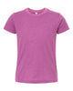 Heather Magenta - BELLA + CANVAS 3001YCVC - Size: L