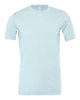 Heather Prism Ice Blue - BELLA + CANVAS 3001CVC - Size: 2XL