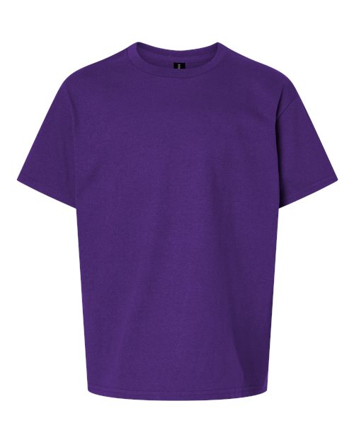 Purple - Gildan - Gildan 2000B - Size: L