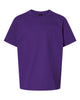 Purple - Gildan - Gildan 2000B - Size: L