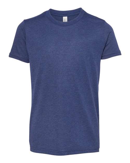 Navy Triblend - BELLA + CANVAS 3413Y - Size: L