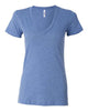 Blue Triblend - BELLA + CANVAS 8435 - Size: 2XL