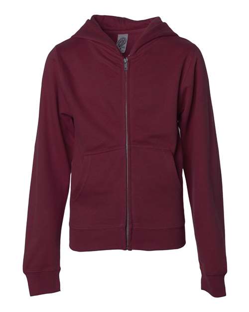 Maroon - Independent Trading Co. - Independent Trading Co. SS4001YZ - Size: L