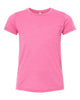 Charity Pink Triblend - BELLA + CANVAS 3413Y - Size: L