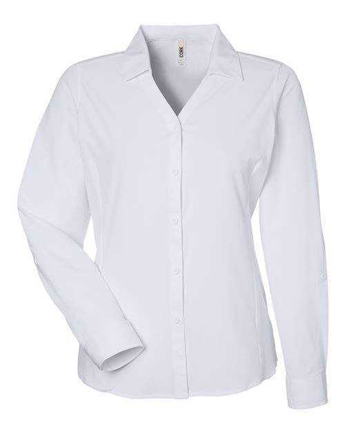 White - CORE365 CE510LW - Size: 2XL