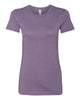 Heather Purple - BELLA + CANVAS 6004 - Size: 2XL