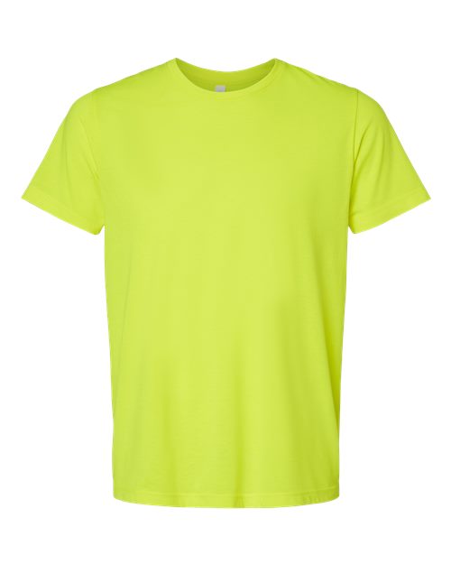 Neon Yellow - BELLA + CANVAS 3001CVC - Size: 2XL