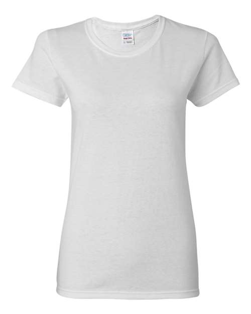 White - Gildan - Gildan 5000L - Size: 2XL