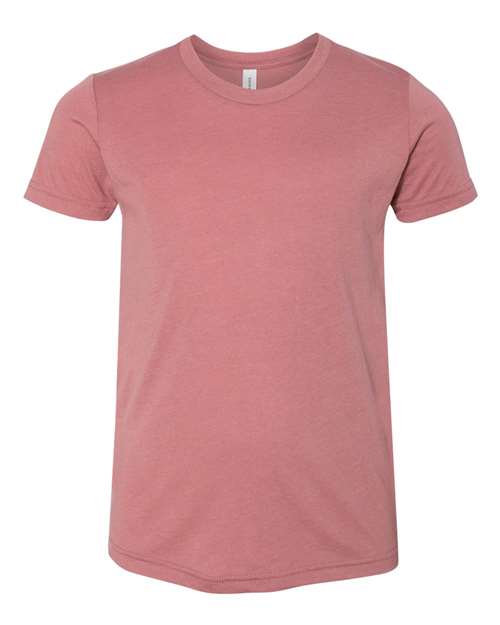 Mauve Triblend - BELLA + CANVAS 3413Y - Size: L