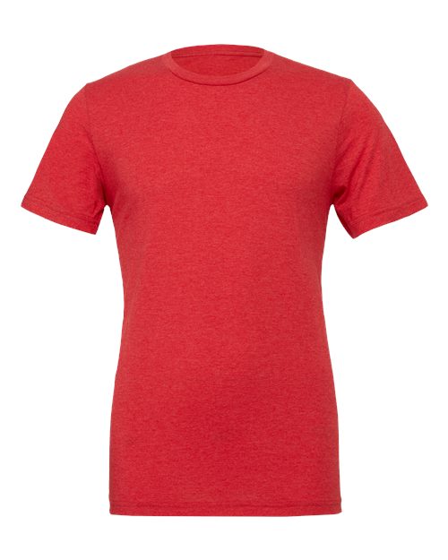 Red Triblend - BELLA + CANVAS 3413 - Size: S