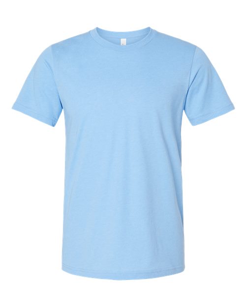 Heather Carolina Blue - BELLA + CANVAS 3001CVC - Size: 2XL