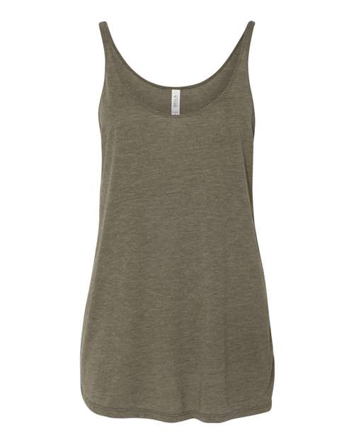 Heather Olive - BELLA + CANVAS 8838 - Size: S