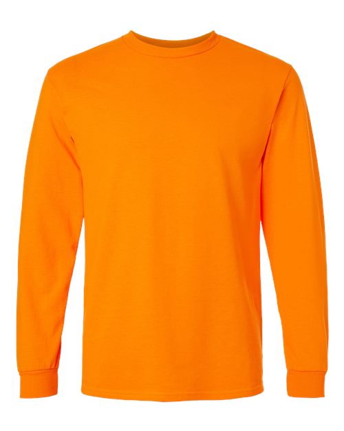 Safety Orange - Gildan - Gildan 2400 - Size: M