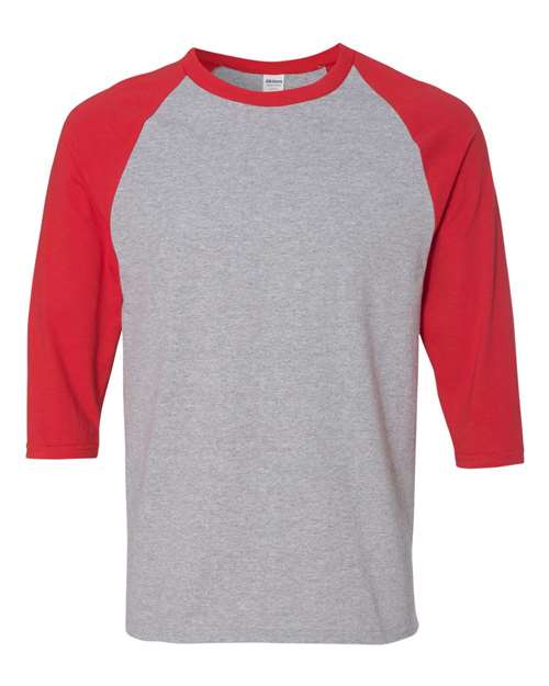 Sport Grey/ Red - Gildan - Gildan 5700 - Size: 2XL