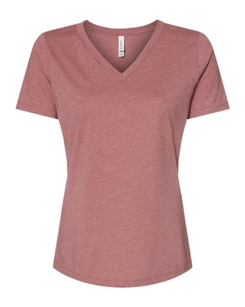 Heather Mauve - BELLA + CANVAS 6405CVC - Size: 2XL