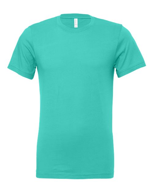 Teal - BELLA + CANVAS 3001 - Size: 2XL
