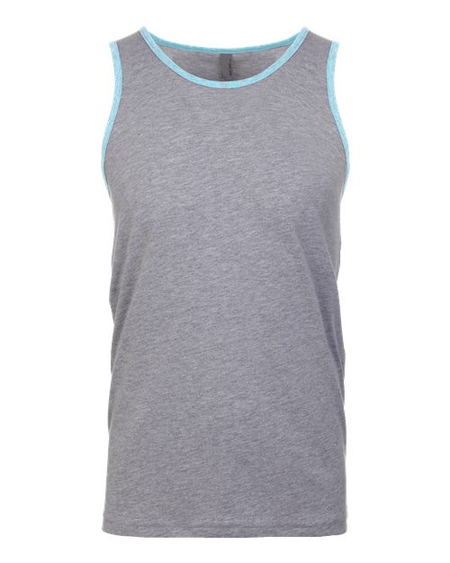 Heather Grey/ Cancun - Next Level - Next Level 3633 - Size: S