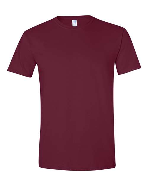 Maroon - Gildan - Gildan 64000 - Size: 2XL