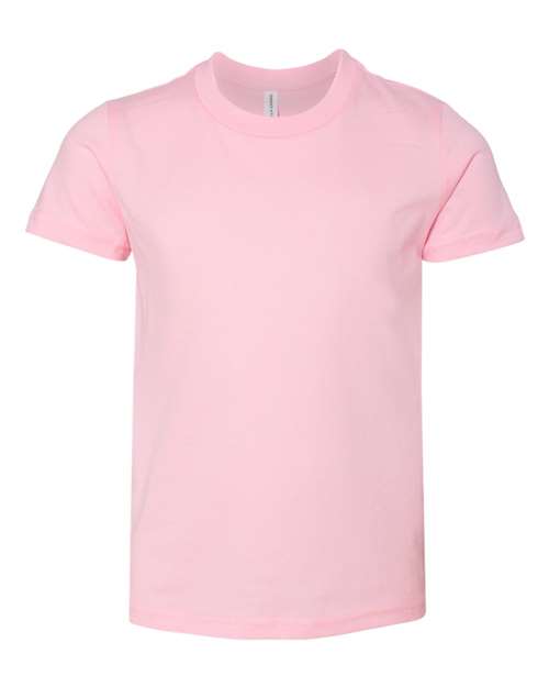 Pink - BELLA + CANVAS 3001Y - Size: L