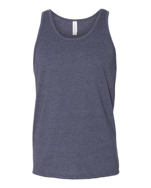 Heather Navy - BELLA + CANVAS 3480CVC - Size: 2XL