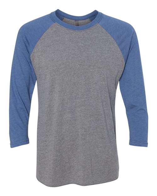 Vintage Royal Sleeves/ Premium Heather Body - Next Level - Next Level 6051 - Size: 2XL