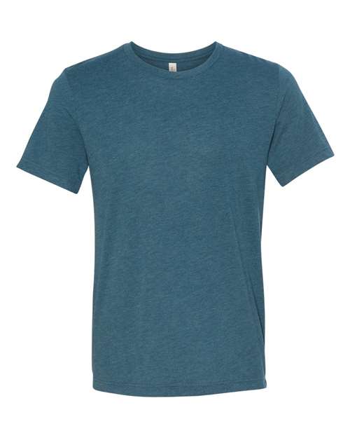 Steel Blue Triblend - BELLA + CANVAS 3413 - Size: L