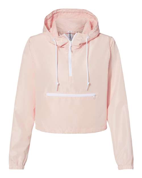 Blush/ White Zipper - Independent Trading Co. - Independent Trading Co. EXP64CRP - Size: 2XL