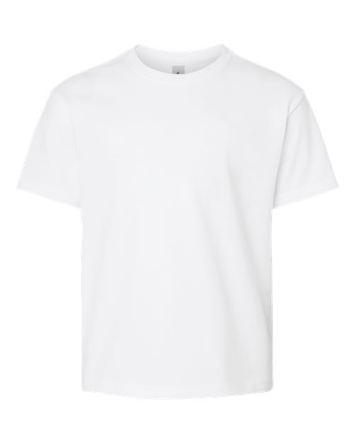 White - BELLA + CANVAS 3010Y - Size: L