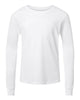 Solid White Blend - BELLA + CANVAS 3501YCVC - Size: L