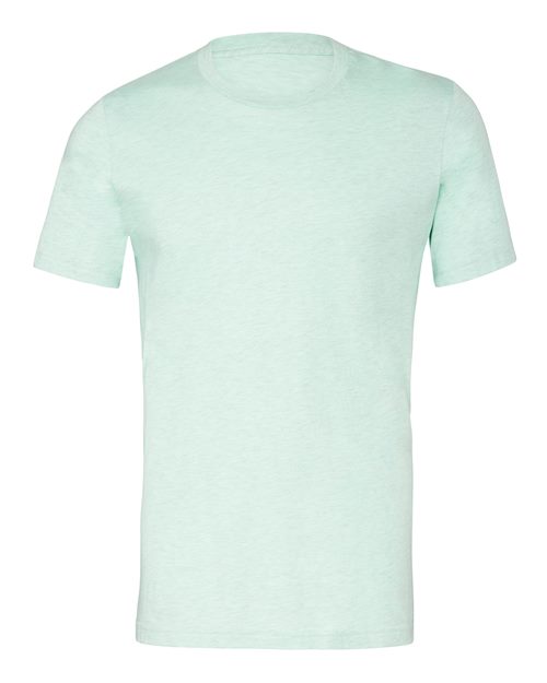 Heather Prism Mint - BELLA + CANVAS 3001CVC - Size: 2XL