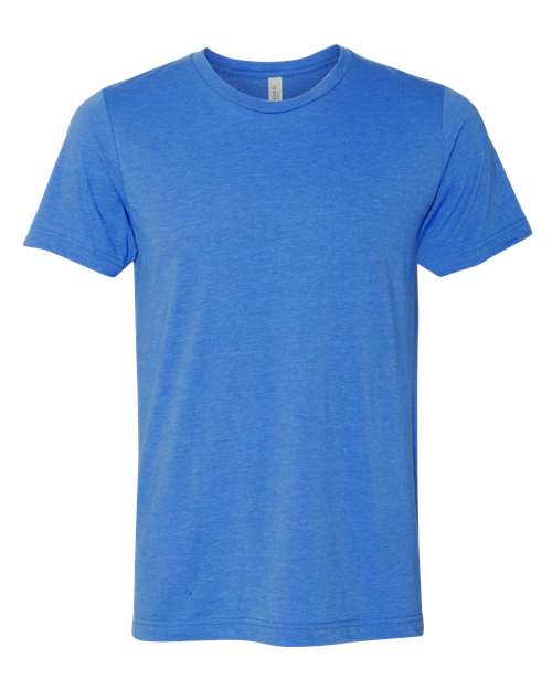 Heather True Royal - BELLA + CANVAS 3001CVC - Size: 2XL