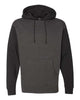 Charcoal Heather/ Black - Independent Trading Co. - Independent Trading Co. IND4000 - Size: 2XL