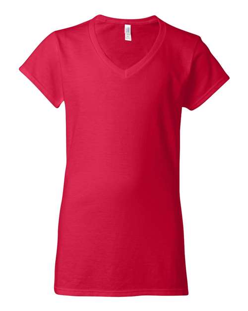 Cherry Red - Gildan - Gildan 64V00L - Size: 2XL