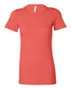 Coral - BELLA + CANVAS 6004 - Size: L
