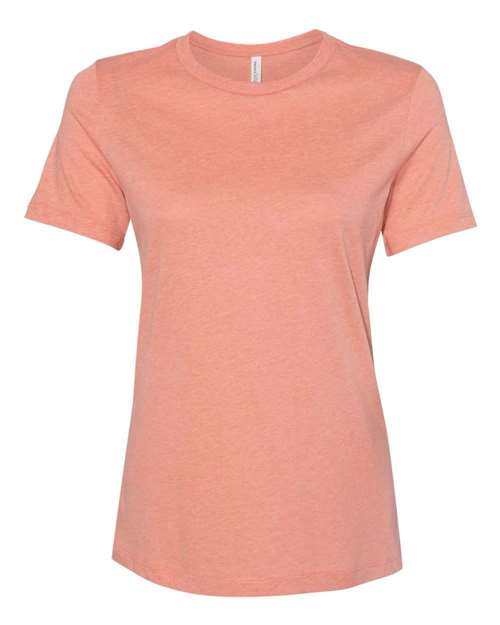 Heather Sunset - BELLA + CANVAS 6400CVC - Size: L