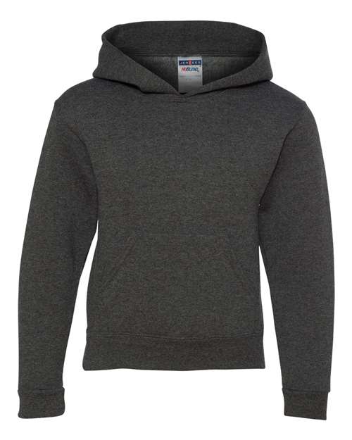 Black Heather - JERZEES 996YR - Size: L
