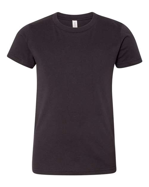 Dark Grey - BELLA + CANVAS 3001Y - Size: L