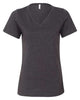 Dark Grey Heather - BELLA + CANVAS 6405CVC - Size: L