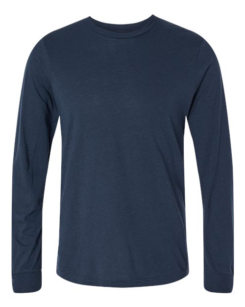 Solid Navy Triblend - BELLA + CANVAS 3513 - Size: 2XL